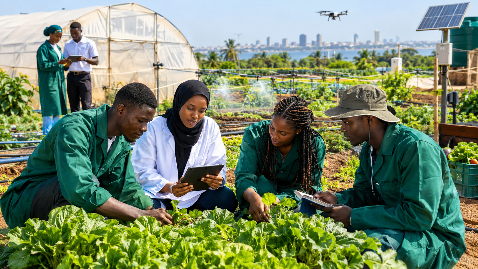 jeunes chercheurs en agriculture durable
